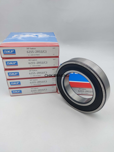 SKF 6215-2RS1/C3 P6 75x130x25mm C3 Зазор P6 Прецизионный радиальный шарикоподшипник с двойным уплотнением