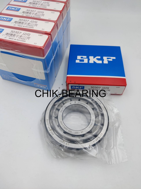 SKF 30307-J2/Q 35x80x22,75 мм однорядный конический роликоподшипник со стальной клеткой